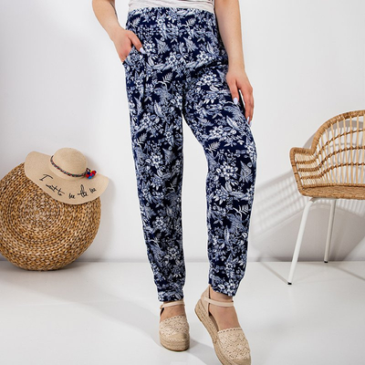 Pantalon femme à motifs GRANDE TAILLE - Vêtements