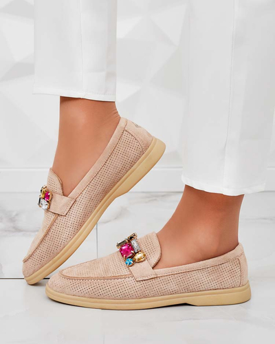 Royalfashion Mocassins ajourés pour femme Mettele