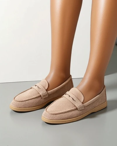 Mocassins perforés Royalfashion pour femmes Sierros