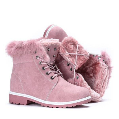 OUTLET Bottes de randonnée chaudes roses Catalina - Footwear