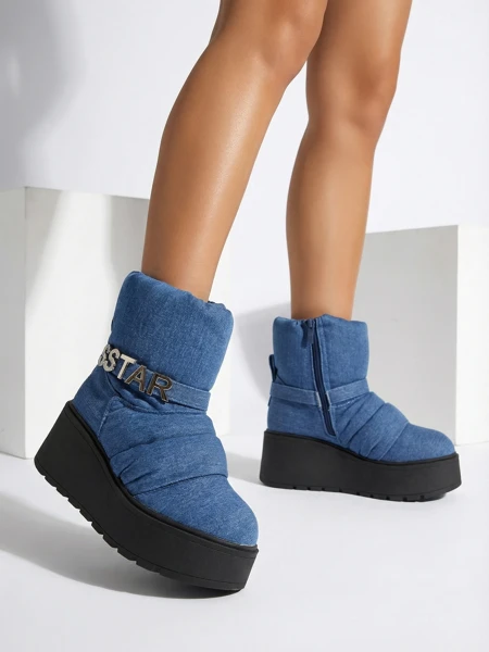 Royalfashion Bottes de neige pour femmes Fizo