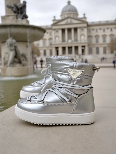 Royalfashion Bottes de neige pour femmes Copese