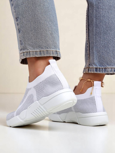 Royalfashion Chaussures de sport en tissu pour femme à enfiler Vena