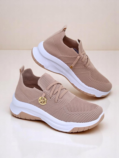 Royalfashion Slip-on chaussures de sport en tissu pour femmes Teletta