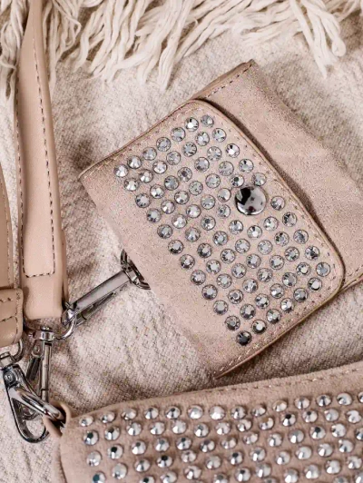 Royalfashion Petite sac à main pour femmes avec clous