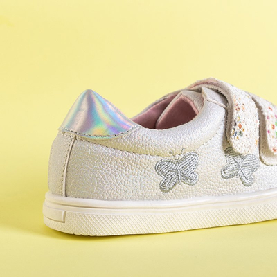 Baskets de sport pour enfants Rilana Silver - Chaussures