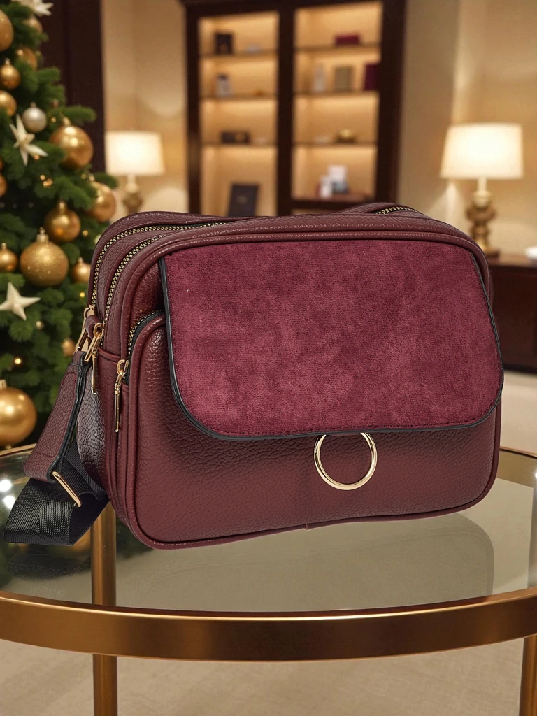 Petit sac à main pour femmes en cuir écologique Avenne