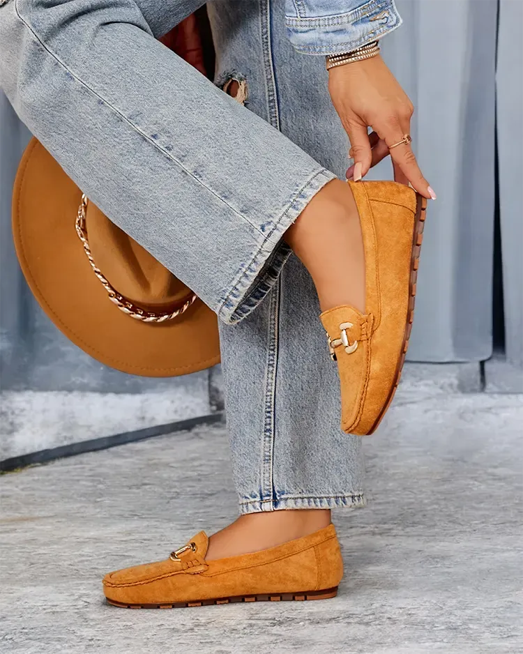 Royalfashion Élégants mocassins pour femme Intérieur