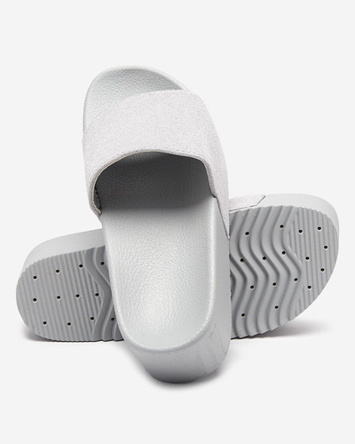 Sandales grises pour femmes sur une plateforme haute Patti - Footwear