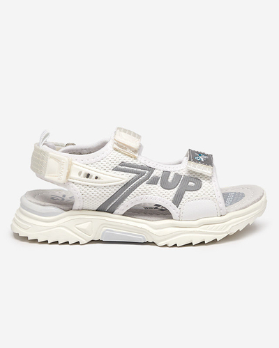 OUTLET Sandales enfant Doniso blanches - Chaussures