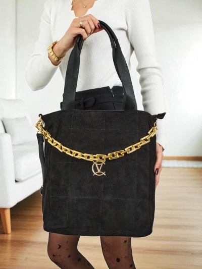 Sac à main shopper pour femmes en éco-daim Twilight Life