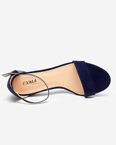 OUTLET Sandales femme bleu marine sur le poteau Nelino - Footwear