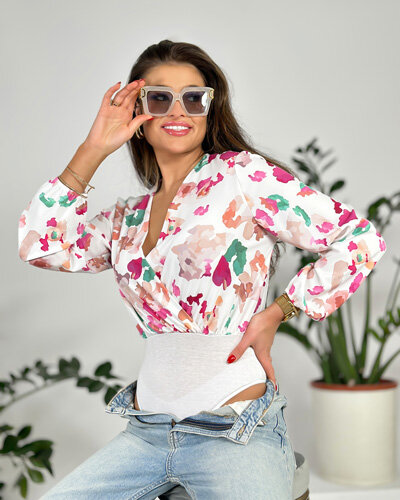 Royalfashion Body imprimé pour femme