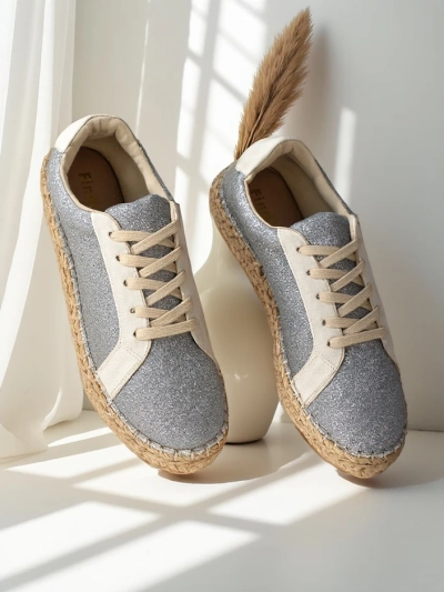 Sneakers pour femmes Royalfashion avec paillettes Sercele
