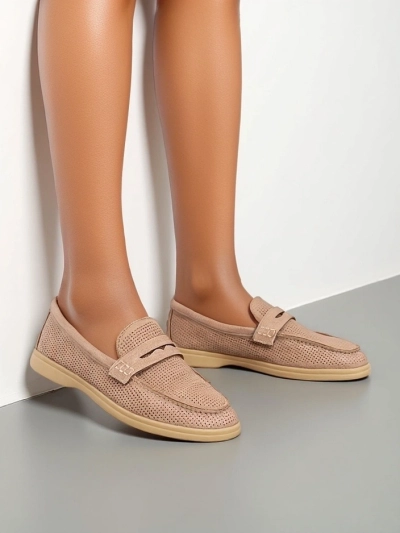 Mocassins perforés Royalfashion pour femmes Sierros