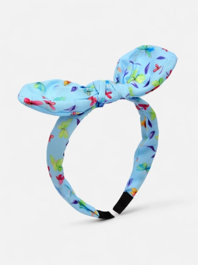 Royalfashion Bandeau pour enfants avec nœud et imprimé