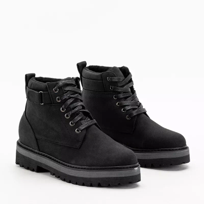 OUTLET Chaussures de randonnée noires pour femmes Endseio - Chaussures