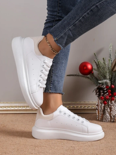 Royalfashion Baskets de Sport pour Femme Pefese