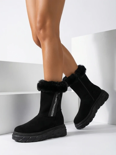 Royalfashion Bottes de neige pour femmes Zebio