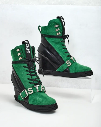Royalfashion bottines Ronii à talons pour femmes