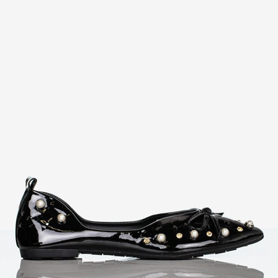 Ballerines noires pour femmes avec ornements Lil - Footwear