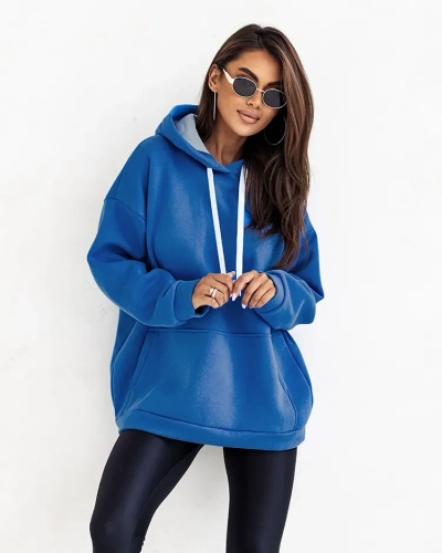 Royalfashion Sweat à capuche oversize pour femme
