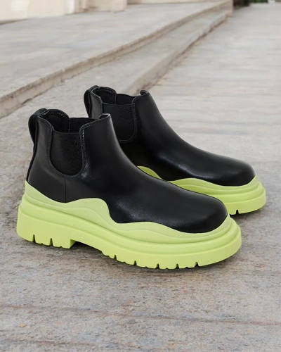 Royalfashion Bottes à enfiler pour femmes Derri