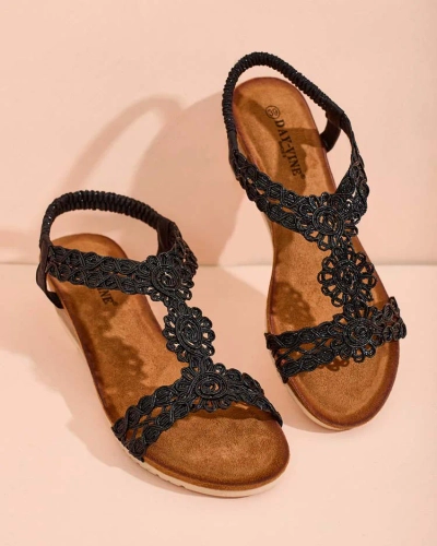 Royalfashion Sandales pour femmes à la tige subtile Millis