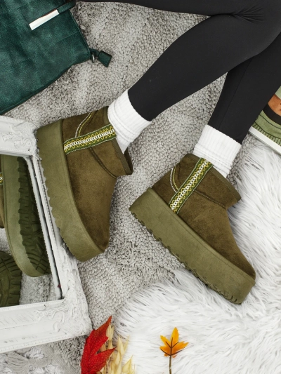 Bottes courtes de style bottes de neige pour femmes Althea