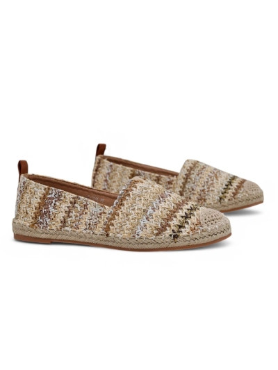 Royalfashion Espadrilles tissées pour femmes Asadaca