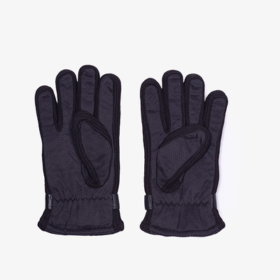 Gant isolé noir homme - Gants