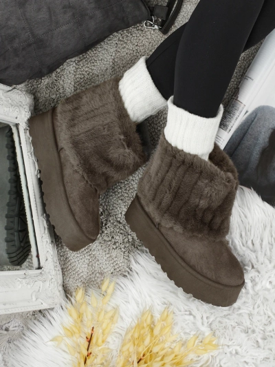 Bottes de neige pour femmes avec fourrure Irelle