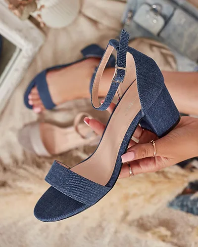 Royalfashion Femmes Post Solefos Sandales