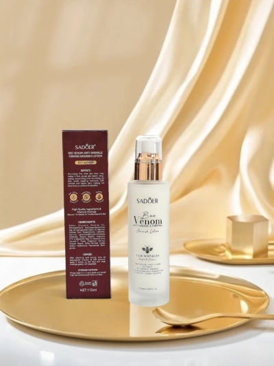 Sadoer Baume corporel au venin d'abeille - hydrate et régénère la peau
