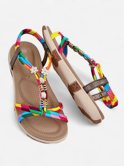 Sandales pour femmes Royalfashion avec décorations Veve
