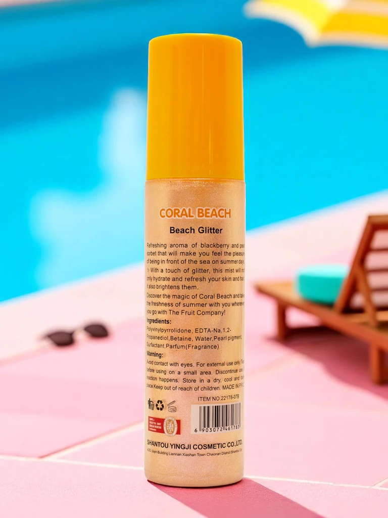 Summer Spray - Enlumineur liquide pour cheveux et corps Mûre