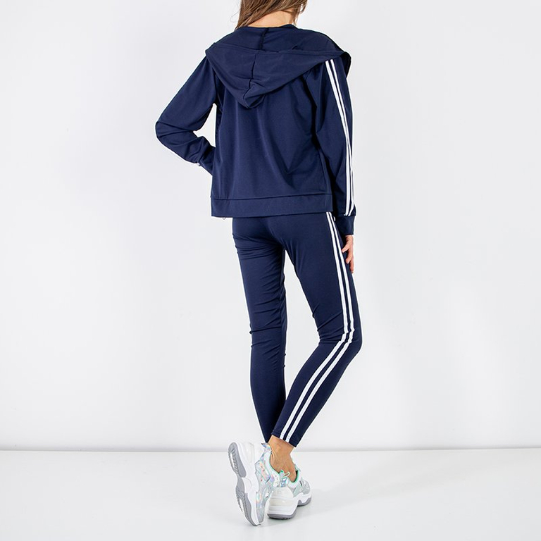 Ensemble de sport 3 pièces bleu marine femme - Vêtements
