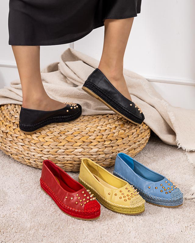 Espadrilles jaunes pour femmes avec jets Edmaria - Footwear