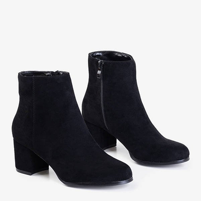 Bottines noires pour femmes sur un poteau bas Michela - Footwear