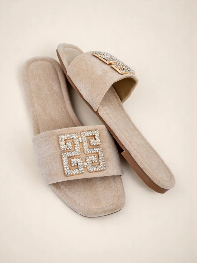 Royalfashion mules à semelle plate pour femmes Zamila
