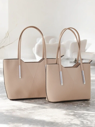 Royalfashion Sac double pour femmes avec embossage