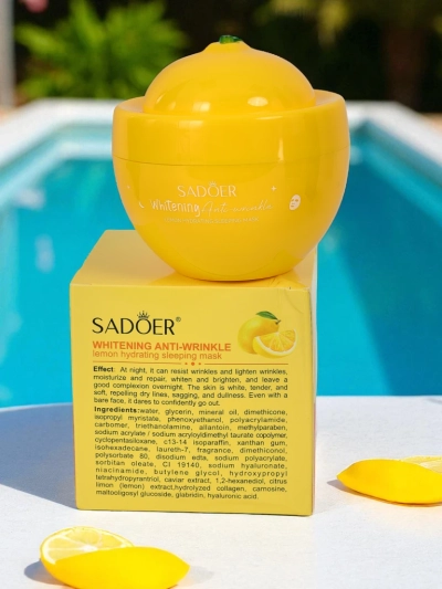 Aurelia Lemon Hydratica Masque Anti-Rides à l'Extrait de Citron 120ml