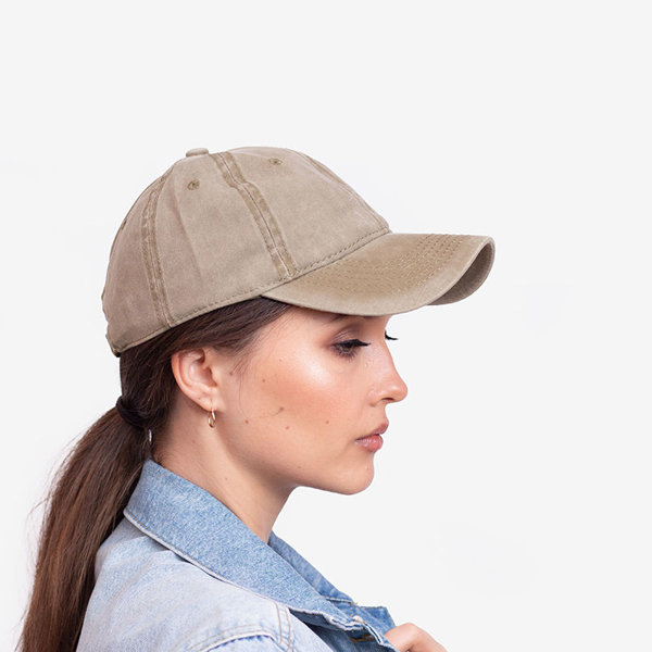 Casquette denim kaki femme - Accessoires