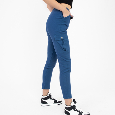 Pantalon cargo femme Cobalt - Vêtements