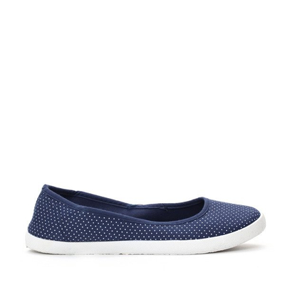 Ballerines Trivan bleu marine - Chaussures 1
