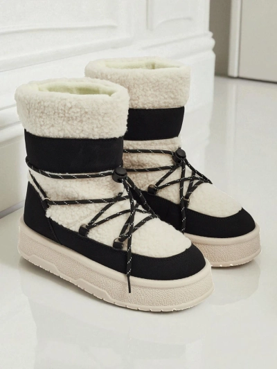 Bottes imitation bottes de neige pour femmes Quill Haven