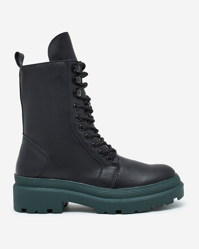 Royalfashion Bottes bagger pour femmes en cuir écologique Vederme