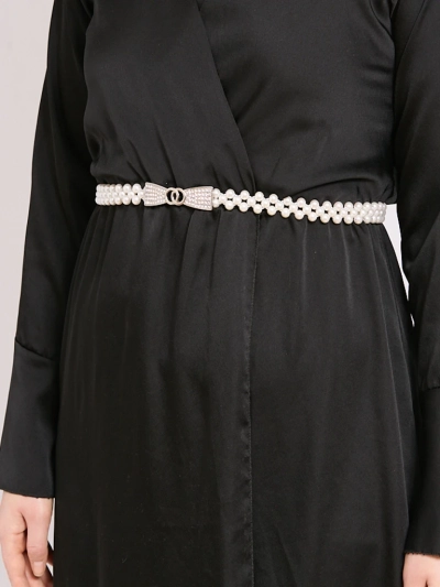 Ceinture pour femme Callista nacrée avec boucle nœud – l'élégance à l'italienne