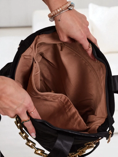 Sac à main shopper pour femme éco + suédine Azure Veil