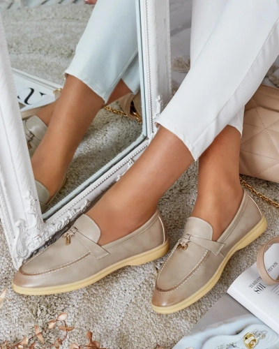 Royalfashion Élégants mocassins pour femme Leosi